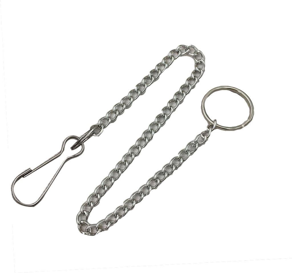 Männer Edelstahl Brieftasche Gürtel Kette Hosen Hosen Schlüsselanhänger Anti-Verlust Schlüsselanhänger-6