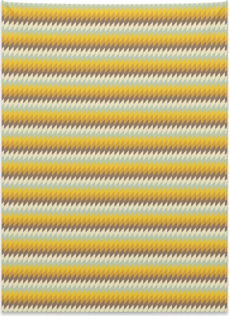 Abakuhaus Geometrisch Wandteppich, Abstrakte Rauten aus Weiches Mikrofaser Stoff Kein Verblassen Klare Farben Waschbar, 110 x 150 cm, Mehrfarbig