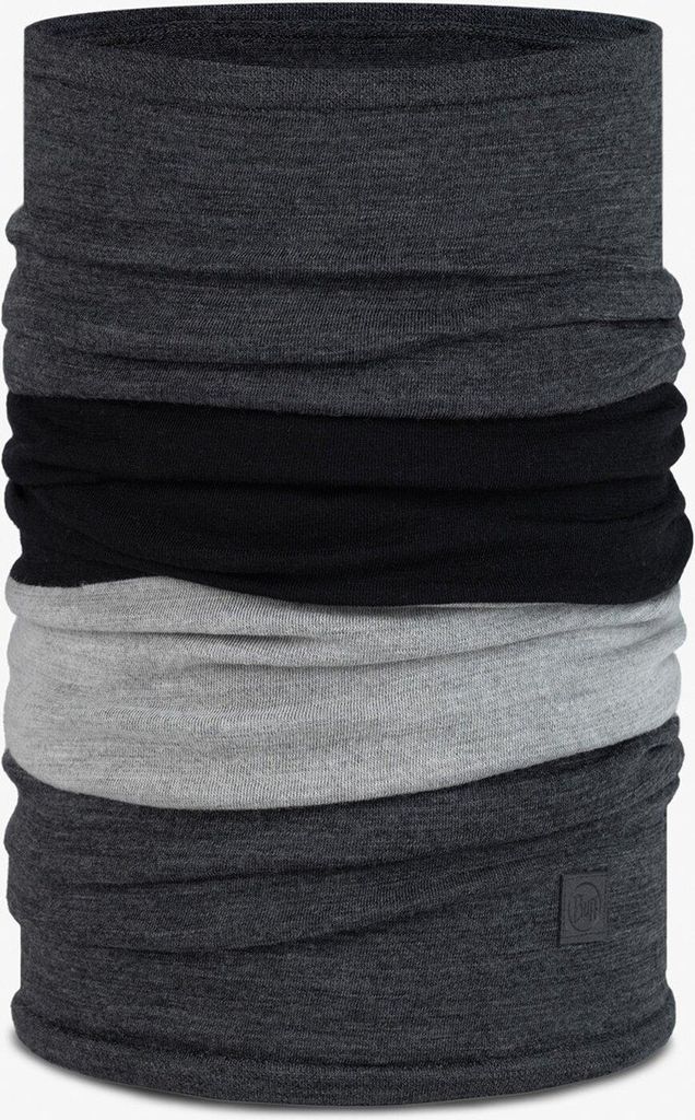 Buff Merino Move Neckwear Graphite UNI Schlauchschal / Halswärmer