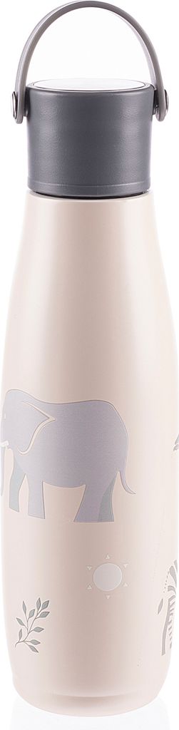 ZOPA Flüssig-Thermoskanne mit Halter 480 ml Safari