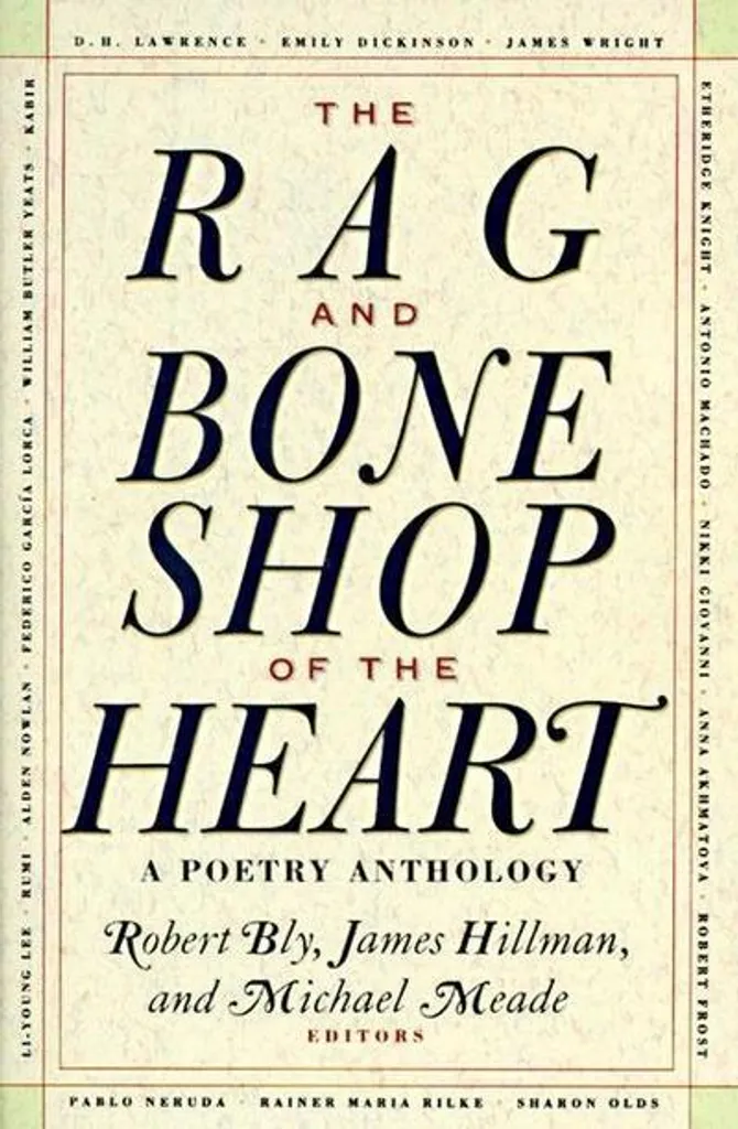 Anthologie de poésie Rag and Bone Shop of the Heart, Recueil broché 400p