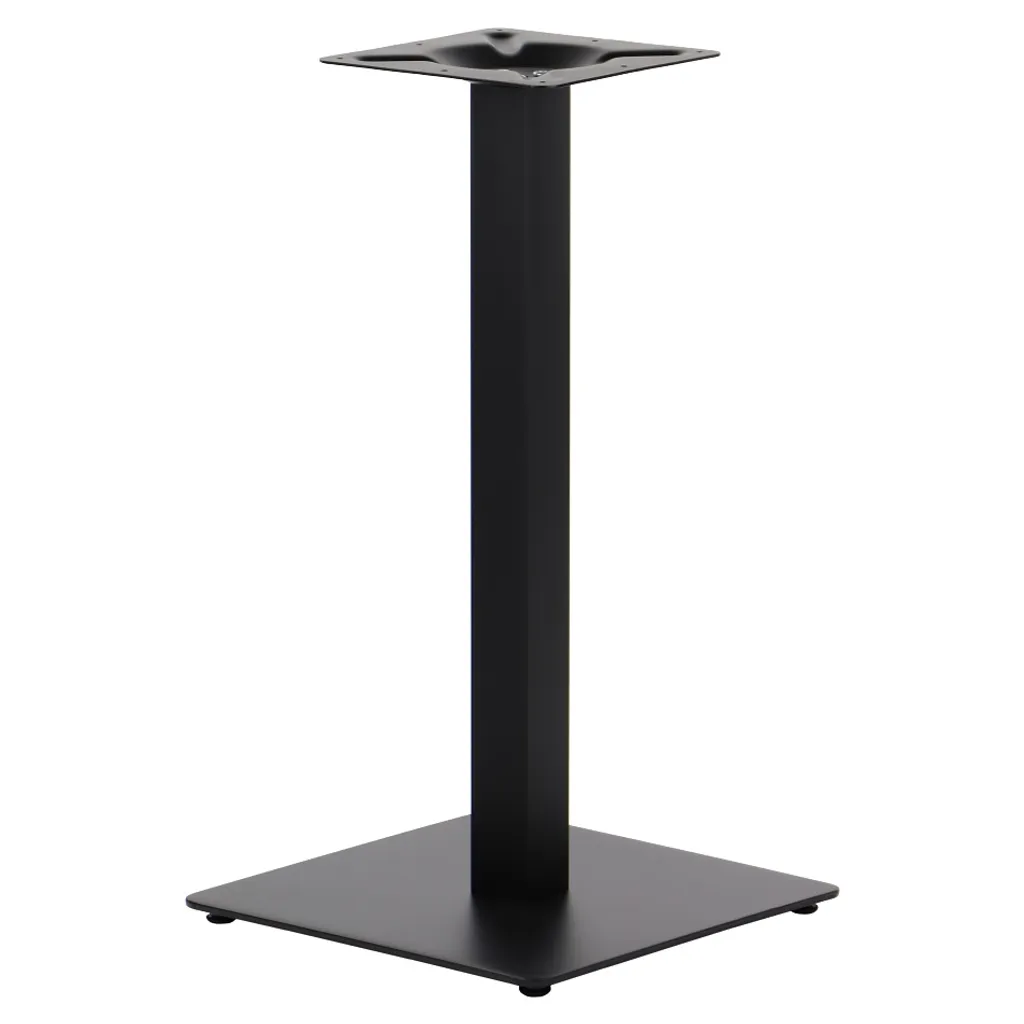 Basamento Tavolo Design Nero SH-5002-1 | Ufficio e Contract 40x40