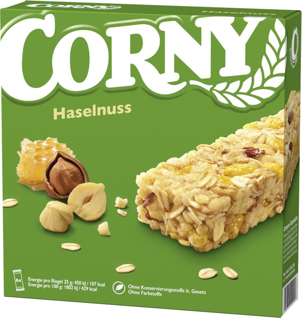 Corny Classic Haselnuss Müsliriegel, 6x25g | Kaufland.de