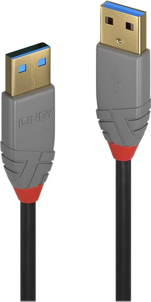 Cavo USB 3.2 A-A Lindy Anthra Line 1m | Addio Lag nei Dati