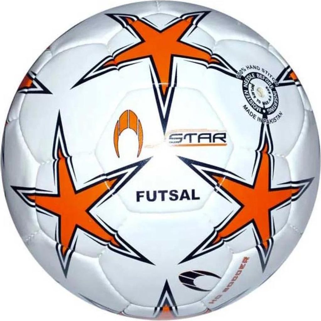 Ho Soccer Star Futsalball Weiß,Orange 3 Weiß,Orange 3