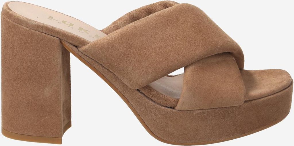 Lüke Schuhe MELODY CUOIO, Sandaletten in Beige für Damen, Größe 41