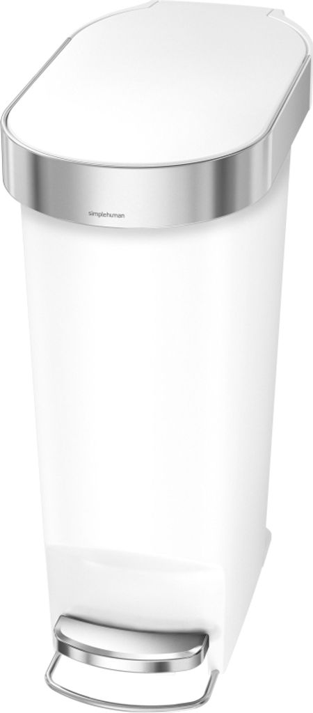 Simplehuman - Abfallbehälter Slim mit Sackrand 40 Liter