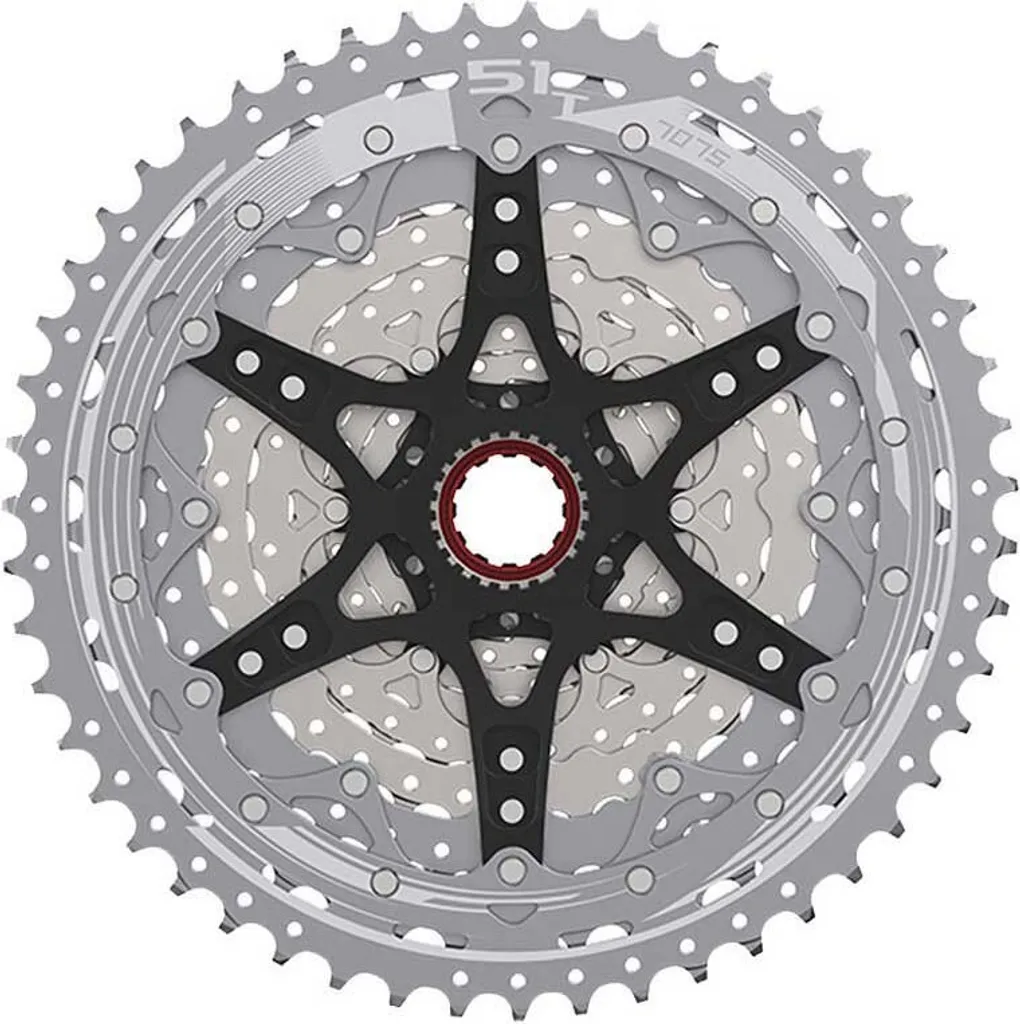 Cassette de vélo VTT SunRace 12v 10-51T compatible corps Microspline