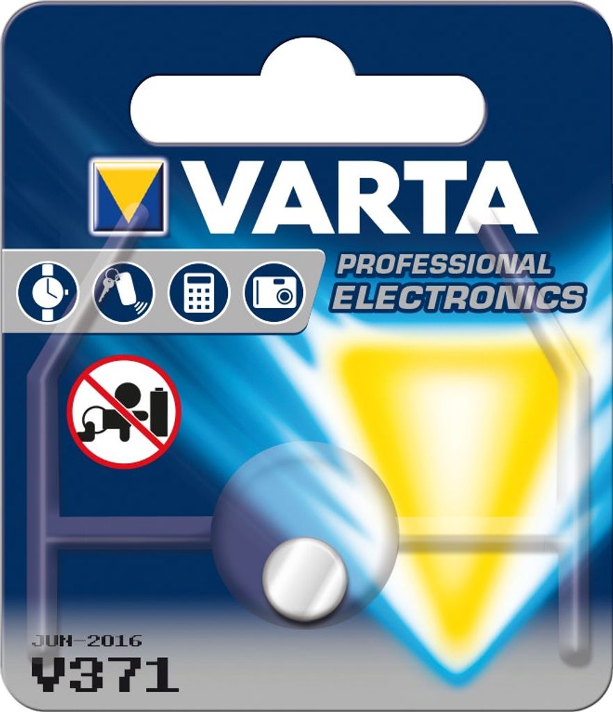 VARTA strieborná gombíková batéria V371 / SR69 Obrázok produktu 