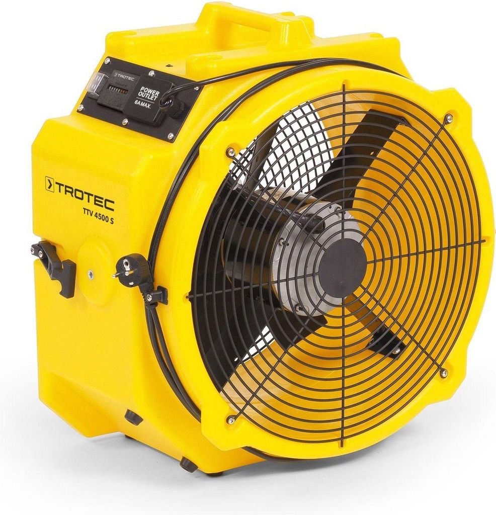 TROTEC TTV 4500 S Axialventilator, Ventilator, Axialgebläse mit 5.000 m³/h
