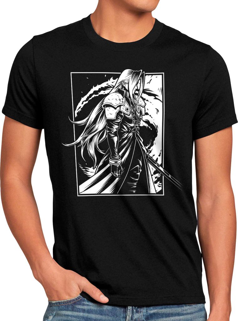 style3 Black Coart Villain Herren T-Shirt anime cloud chocobo sephiroth