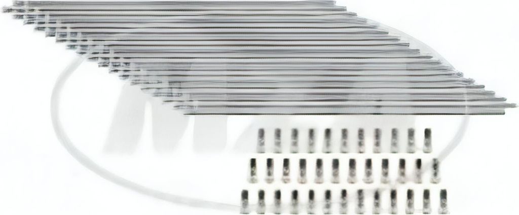 Set: Speichen mit Nippel - 163mm M4 in Edelstahl - für MZ ETZ