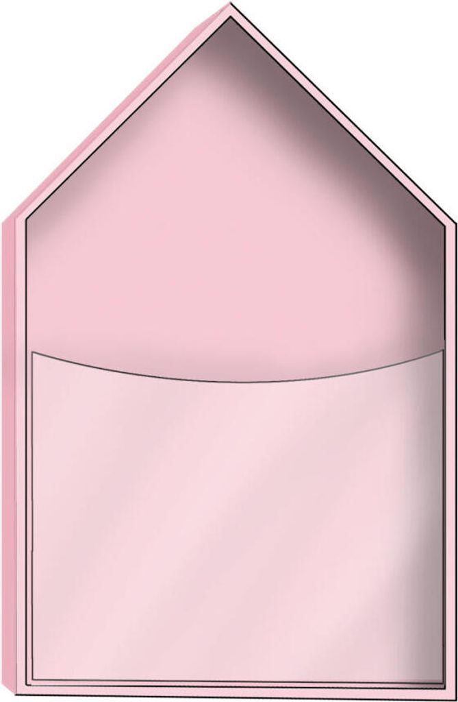 PPD Rosé Serviettenhalter, Servietten Halter, Serviettenbox, Holz / Acryl, Rose, 27.5 cm, 058102