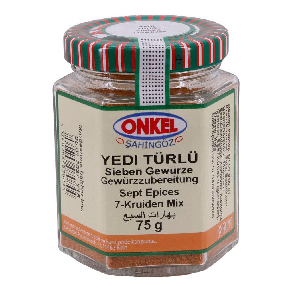 Yedi Türlü - Gewürzmischung - Siebengewürze - Produktbild 