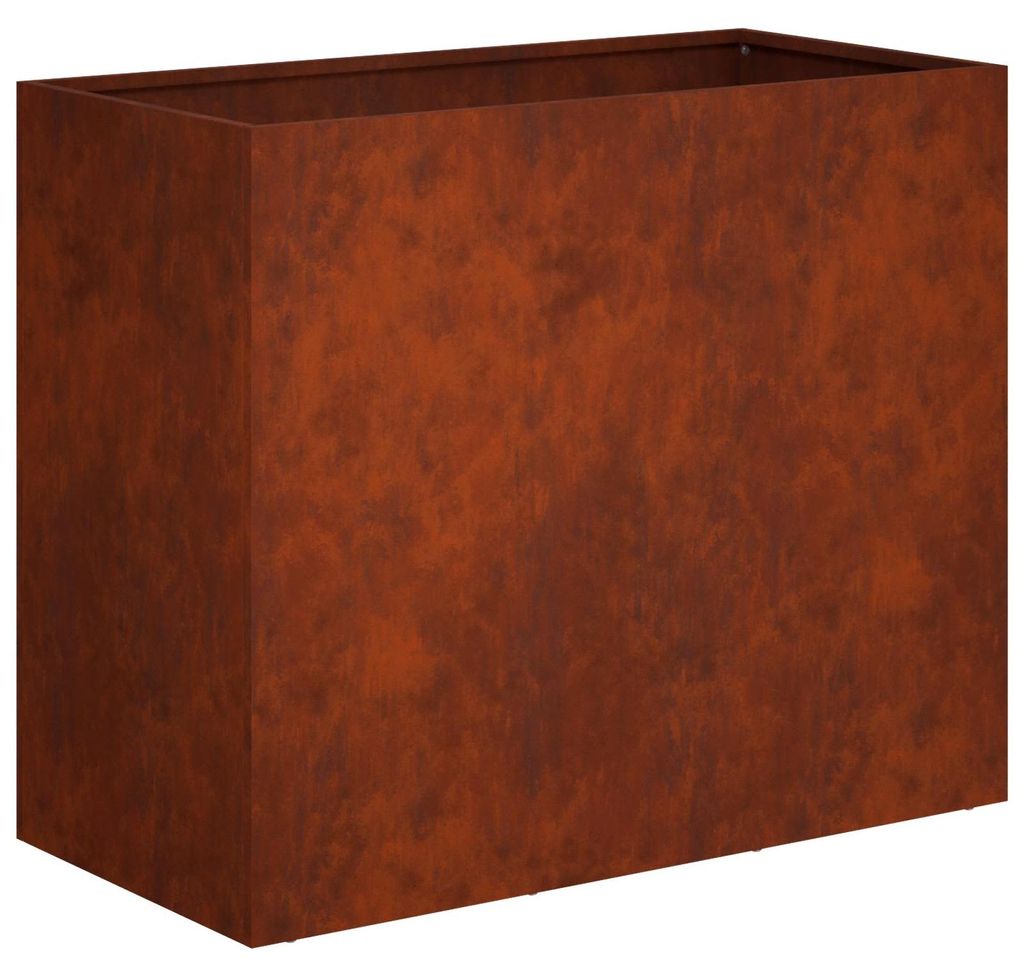vidaXL Tuinplantpot, roestlook, 60 x 30 x 50 cm, Productafbeelding 