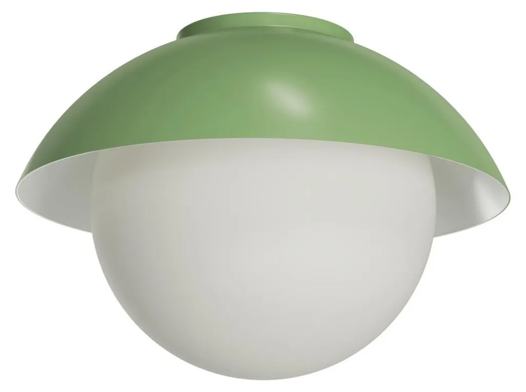 Applique Murale Étanche IP65 LUKIDA 2 Verre Triplex Olive E27 25W