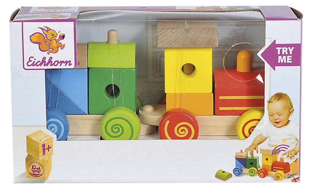 Eichhorn Train, 1 Jahr(e), Holz, Mehrfarbig Produktbild 