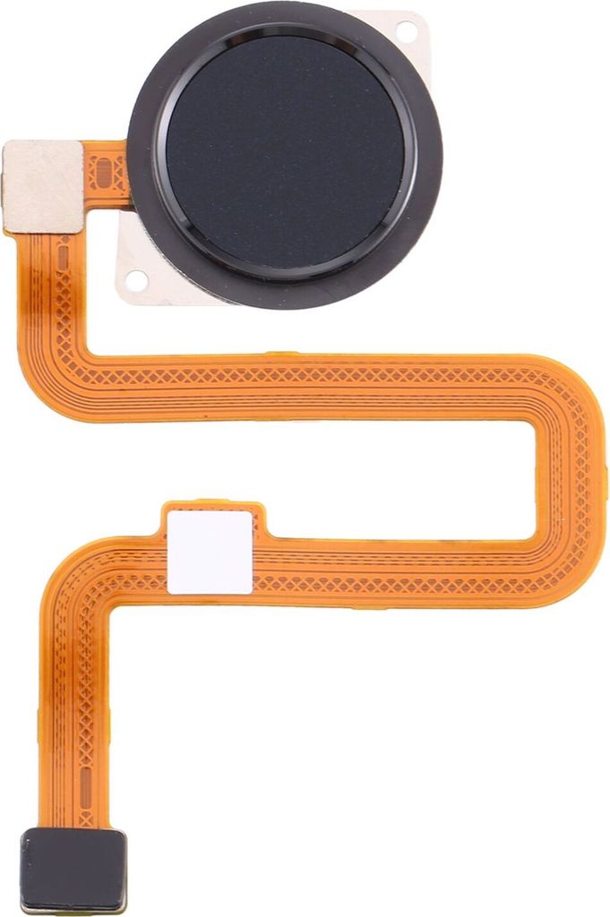 Finger Print Flex Kabel für LG K50s Schwarz Homebutton Ersatz Flexkabel