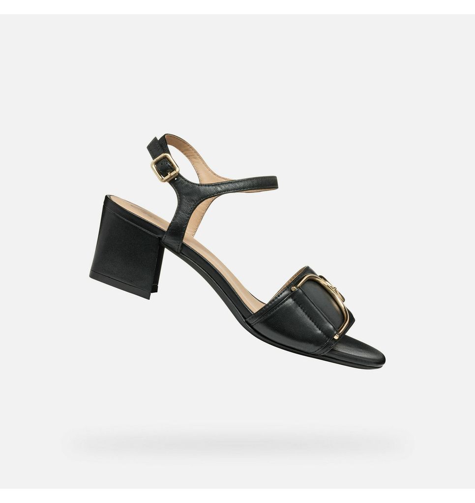 Geox Schwarze Damensandalen Neeraklia 50 35