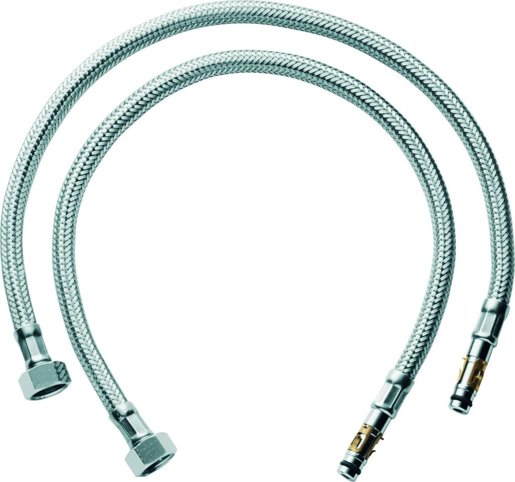 Grohe Anschlussschlauch Set 3/8´´ 484 mm chrom - 45484000 Produktbild 