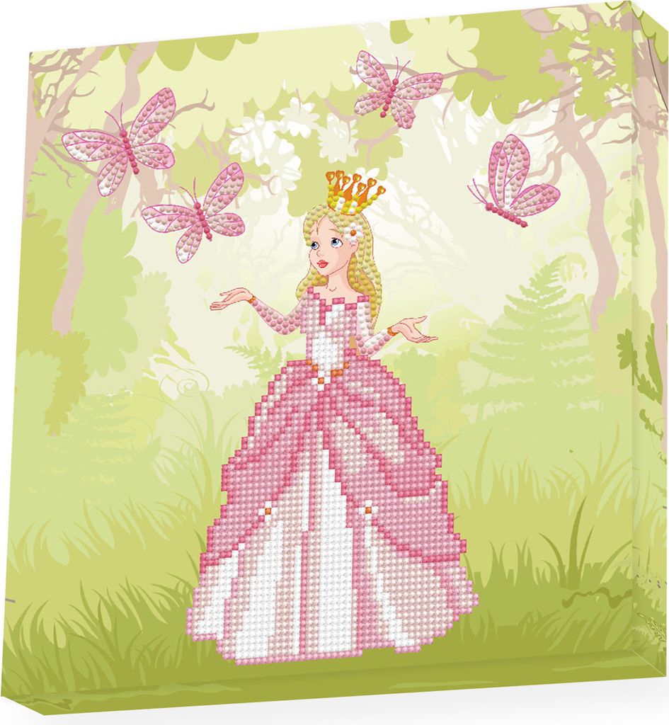 DOTZ BOX Original Diamond Painting Princess Adventure 28 x 28 cm ab 8