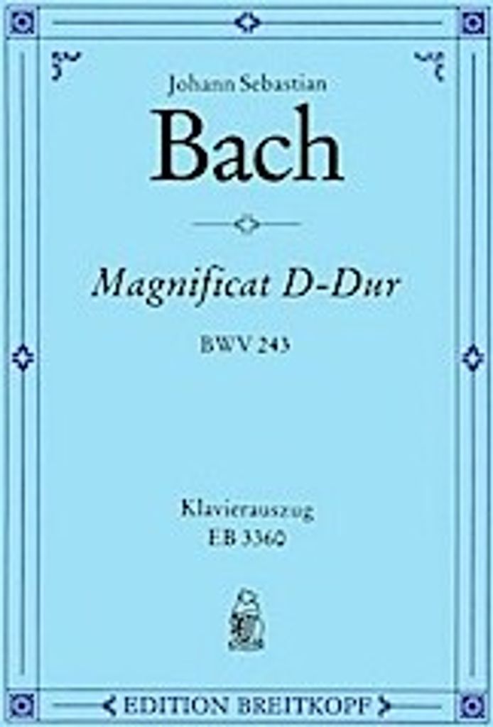 Magnificat D-Dur BWV 243, Klavierauszug
