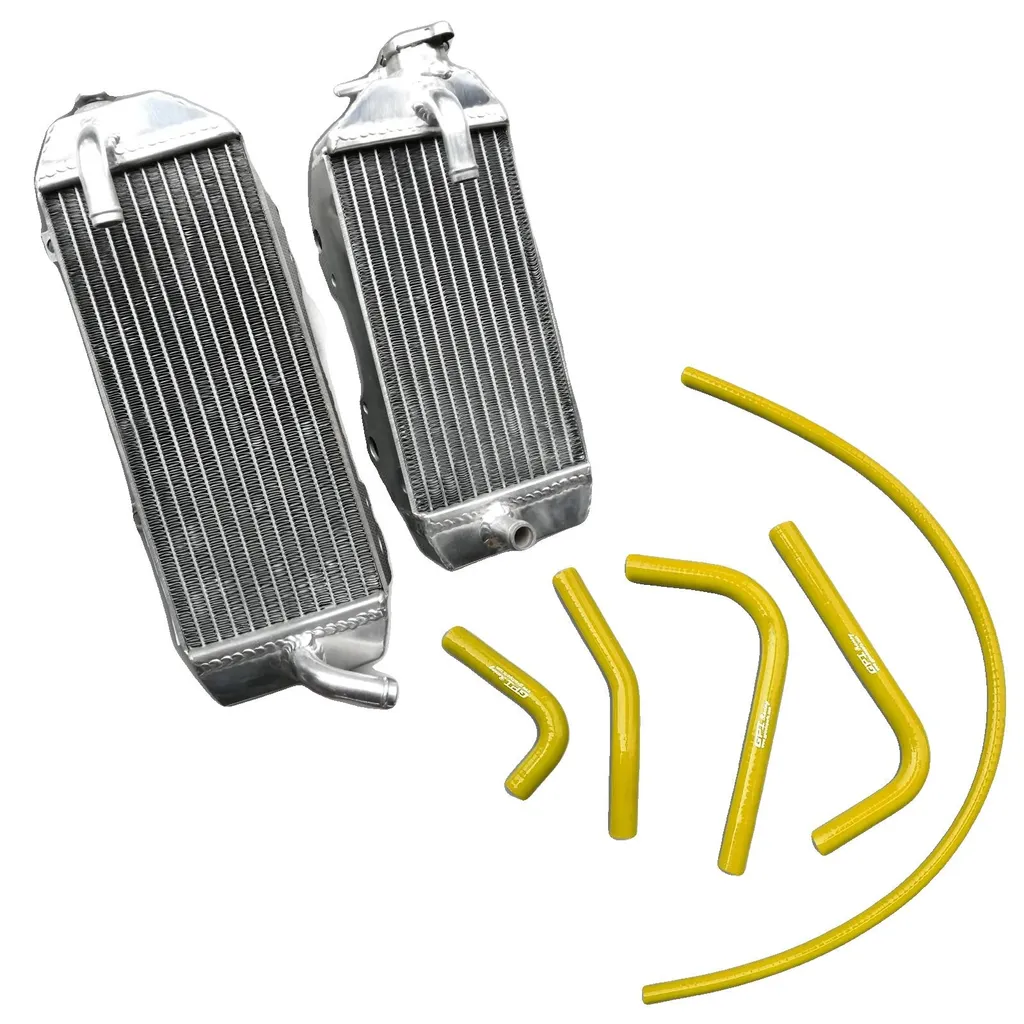 Radiateur en aluminium haute performance 50mm jaune pour refroidissement