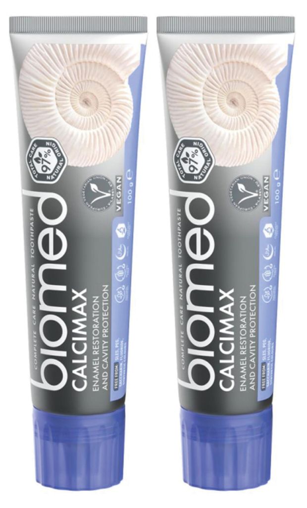 BIOMED – Zubní pasta – Výhodné balení 2 ks – Calcimax – Obrázek produktu 