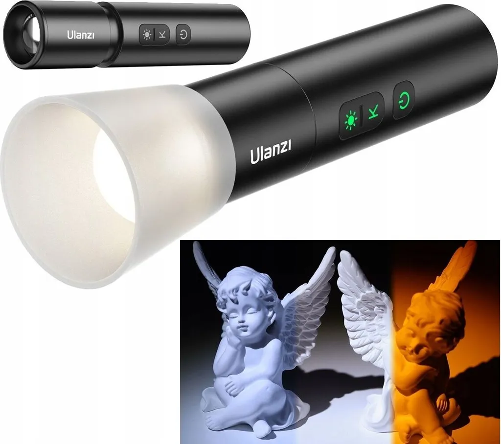 Ulanzi LM07 Luce Video Portatile 2000mAh Zoomabile CRI 90+