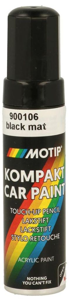 MoTip Kompakt 900106 schwarz matt, 12 ml Produktbild 