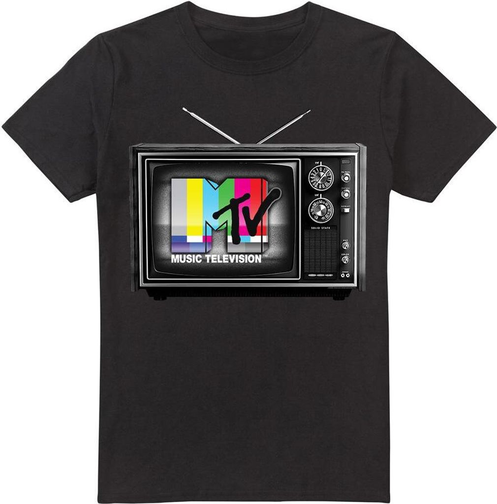 MTV - T-Shirt für Herren TV6290 (XL) (Schwarz)