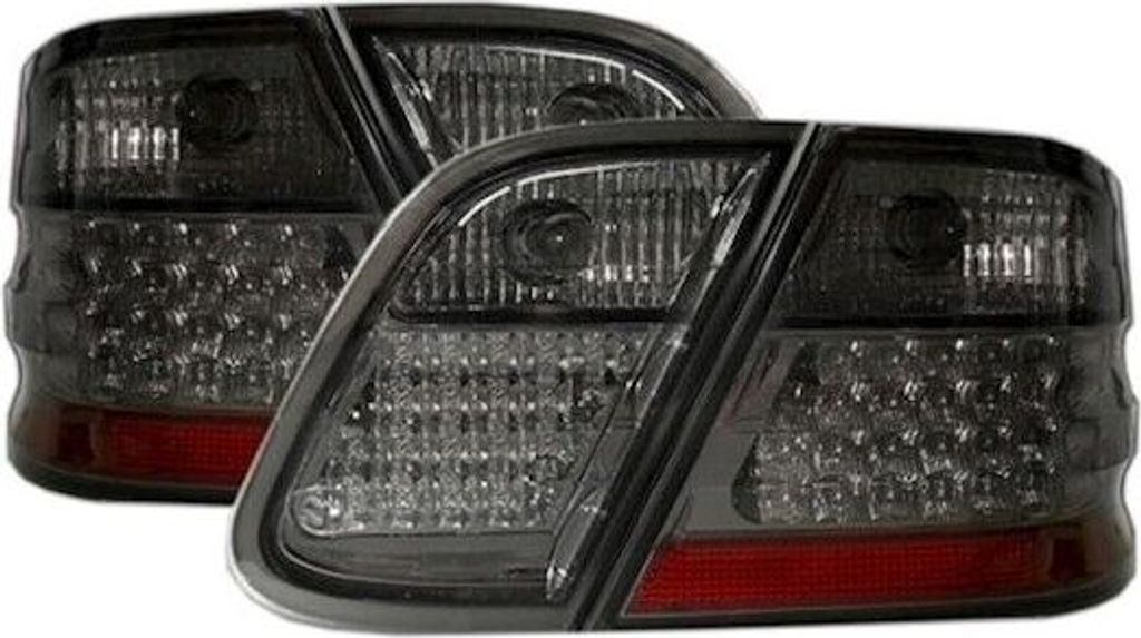 LED Rückleuchten Heckleuchten Schwarz für Mercedes CLK C208 A208 Coupe Cabrio