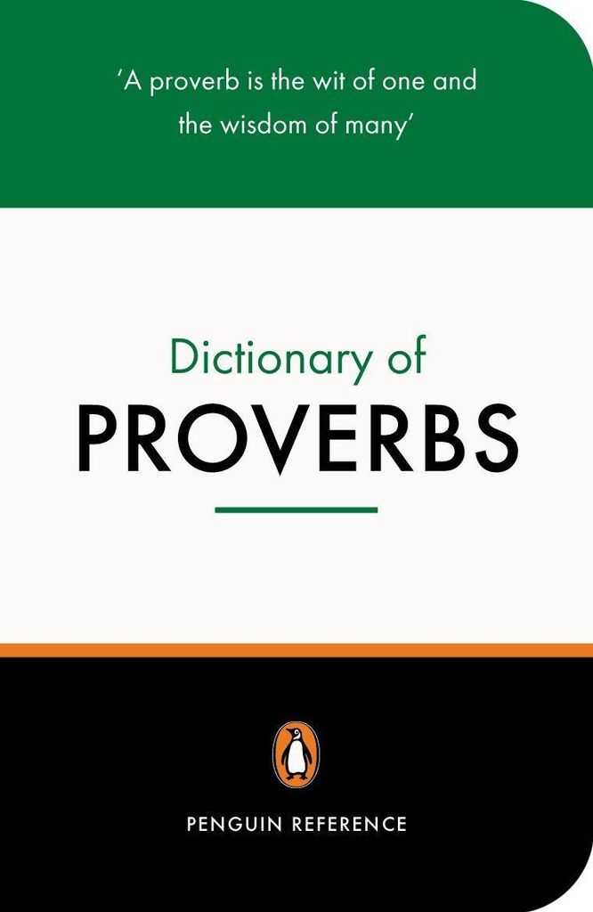 Dictionary Of Proverbs – Lingua: Inglese