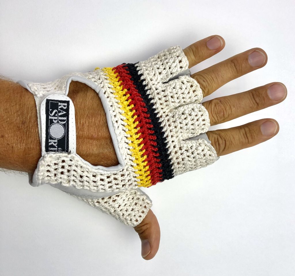 Original GANT 1970s Vintage Fahrradhandschuhe, Produktbild 