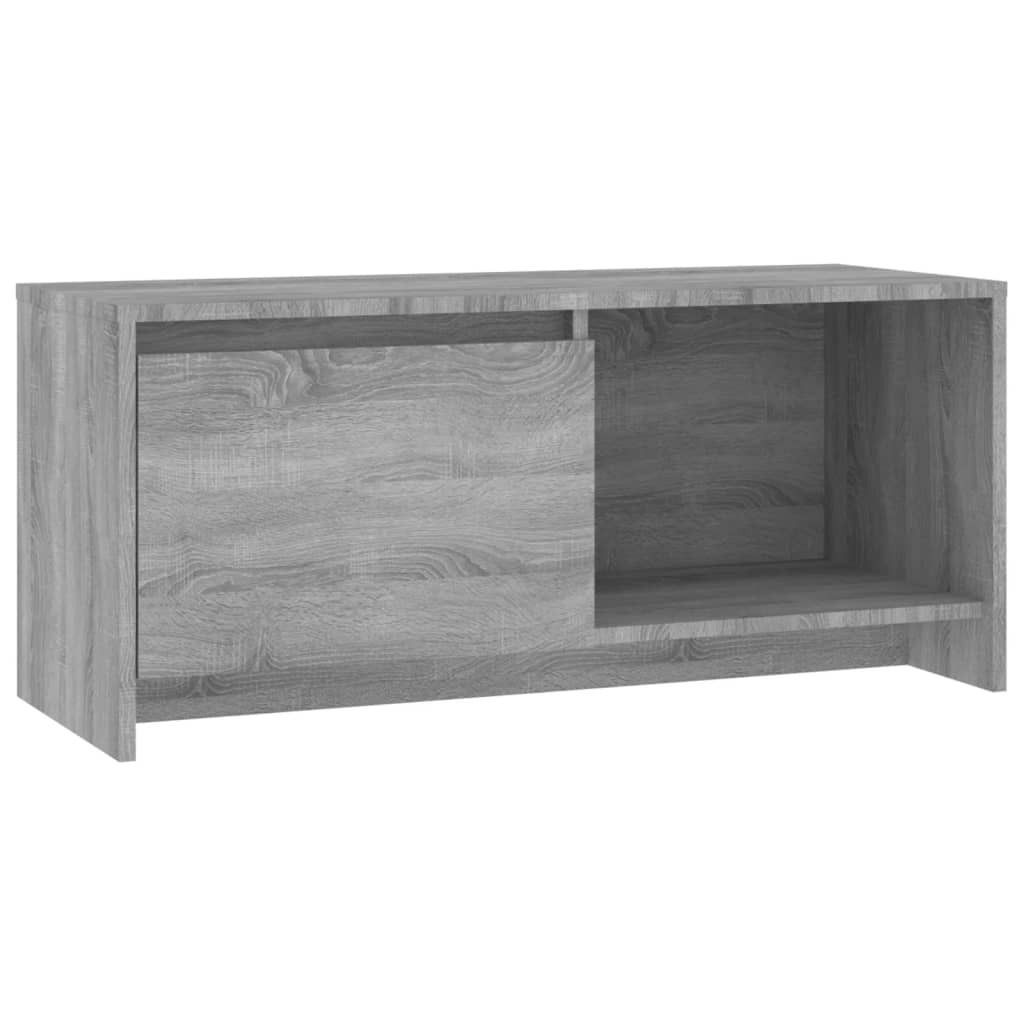 "2026 Aktion"TV-Schrank, Fernsehtisch - CLORIS - Grau Sonoma 90x35x40cm Holzwerkstoff - TV-Schränke NeuMöbel730533