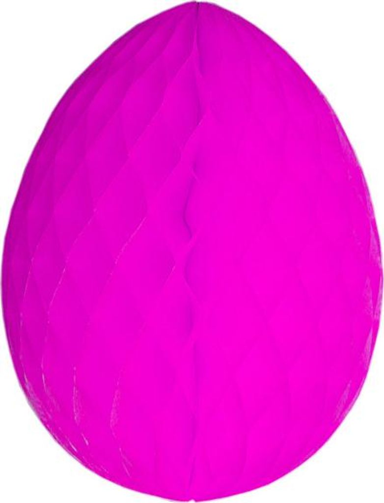 Wabenball Osterei pink 50 cm