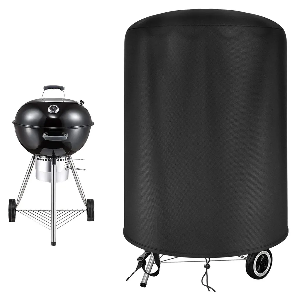 Housse Barbecue Weber 57 cm en Tissu Oxford 500D Imperméable - Noir