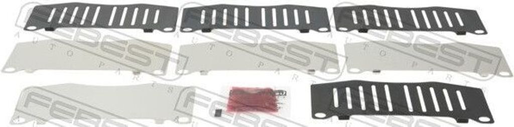 FEBEST 0103-KDJ150F Zubehörsatz Scheibenbremsbelag Vorne für TOYOTA HILUX III Pick-up (TGN1, GGN2, GGN1, KUN2, KUN1) für LEXUS GX I (J120)