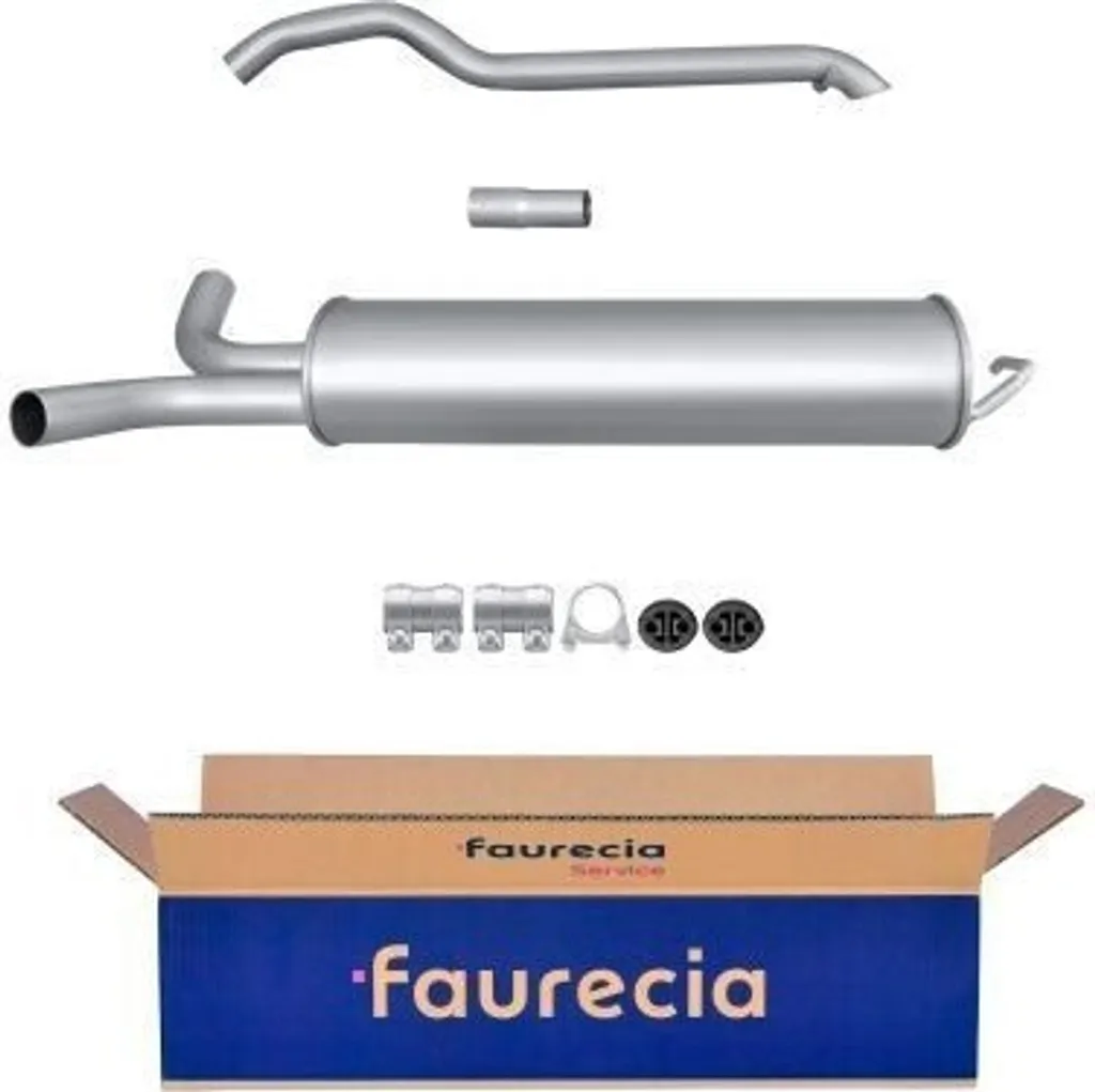 Silencieux HELLA 8LD 366 031-321 pour Trafic II et Vivaro A OE 2011000QAF