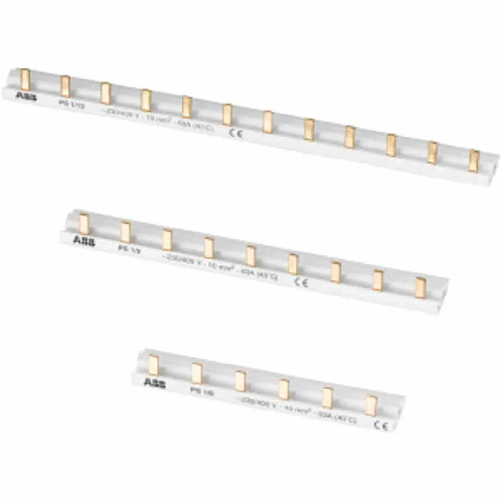 Peigne de raccordement PS 1/3 ABB Bus de phase 1 pôle 10mm² M Compact