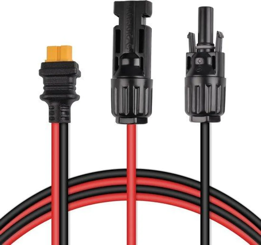 Adaptateur XT60 pour installation solaire et nautique étanche de 60 cm