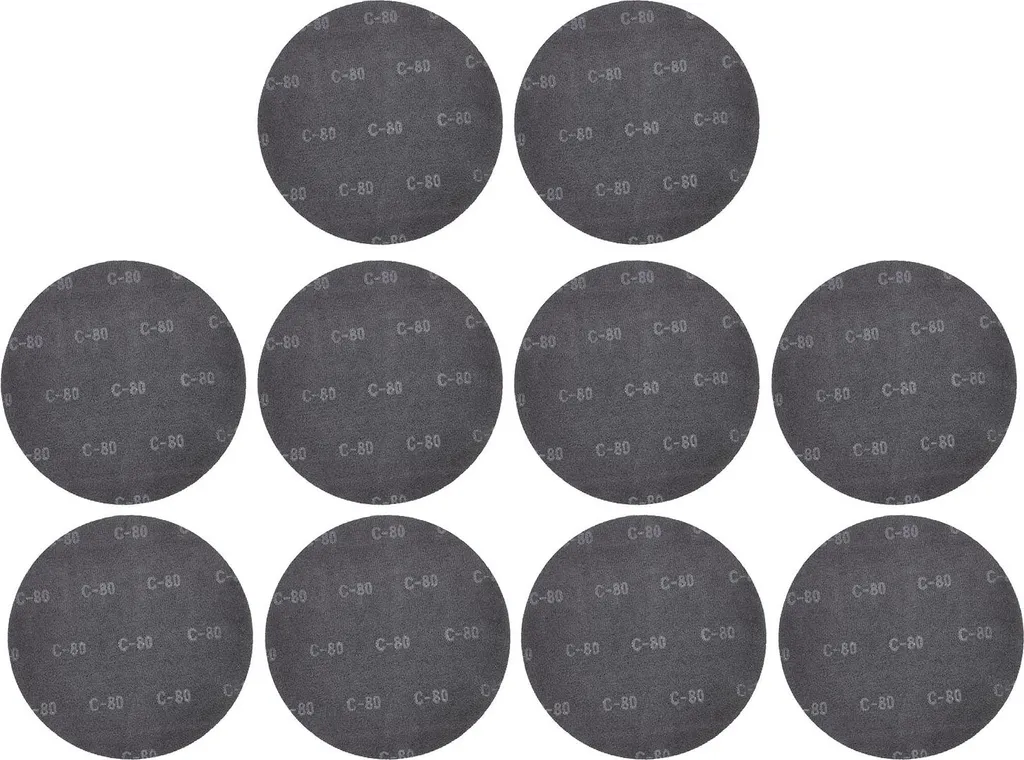 Disques Abrasifs en Maille 17 Pouces Résistants à l'Eau Grain 80