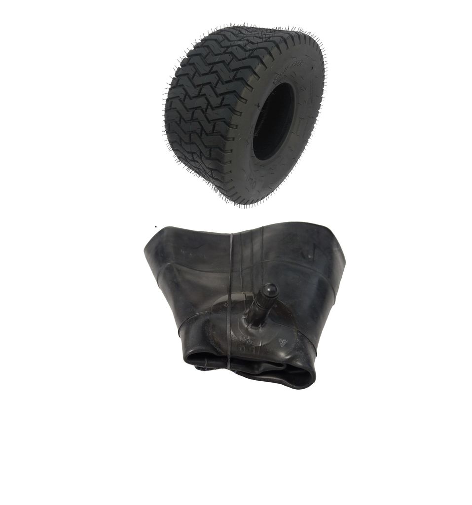1x Schlauch + 1x 20x10.00-8 LG02 Rasenreifen mit Schlauch Rasenmäherreifen Reifen für Aufsitzmäher Rasentraktor 20x10-8