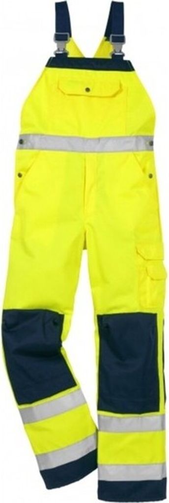 Fristads Hi-Vis American Coverall 1001 Gelb/Marine Größe 48