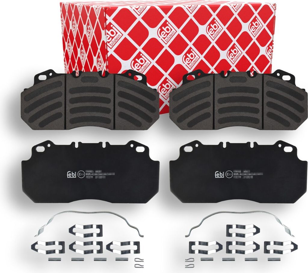 Febi Bremsbeläge Satz Vorne Bremsklötze für VOLVO 9700 16574