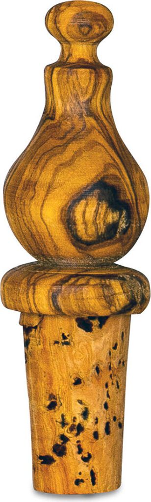 Korken Weinkorken Holz Olivenholz ca. 9cm Flaschenkorken Holzdeko Geschenkidee