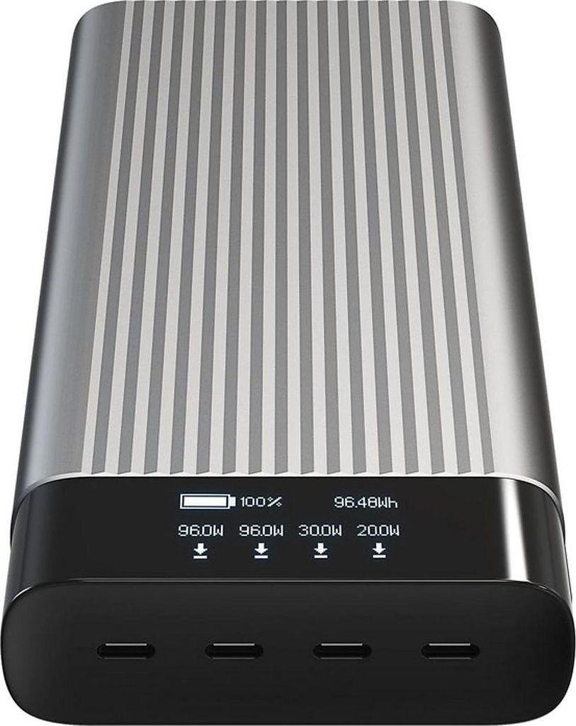 Targus HyperJuice HJ245B - Powerbank - USB-C - 27000 mAh - Produktbild 