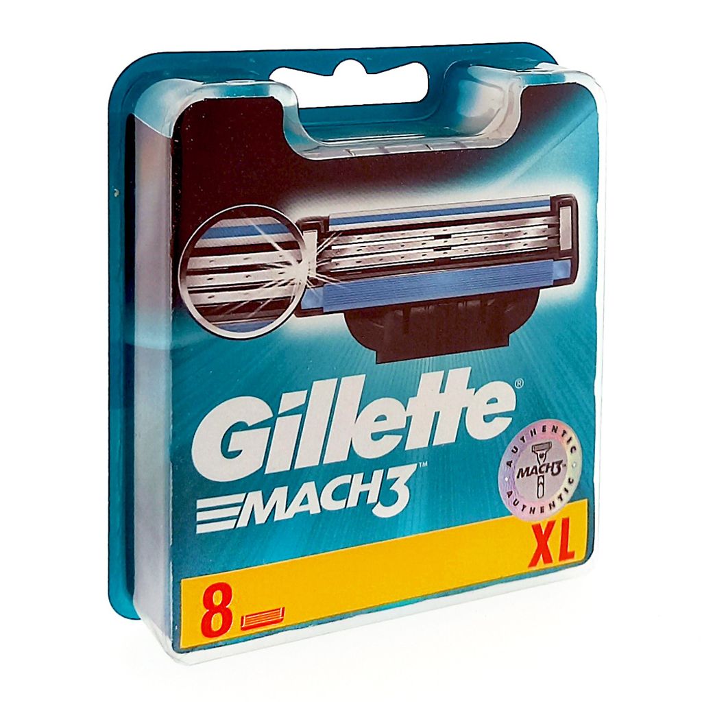 Gillette Mach 3 Rasierklingen, 8er Pack Obrázek produktu 