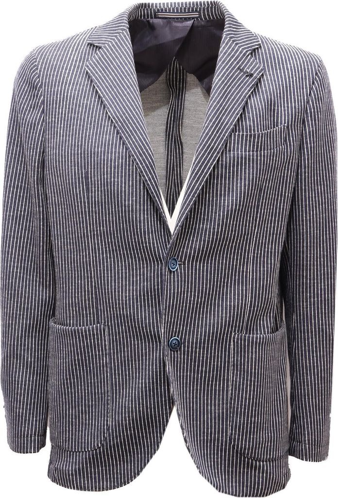 1759AG giacca uomo AT.P.CO white/blue jersey Baumwolle jacket man