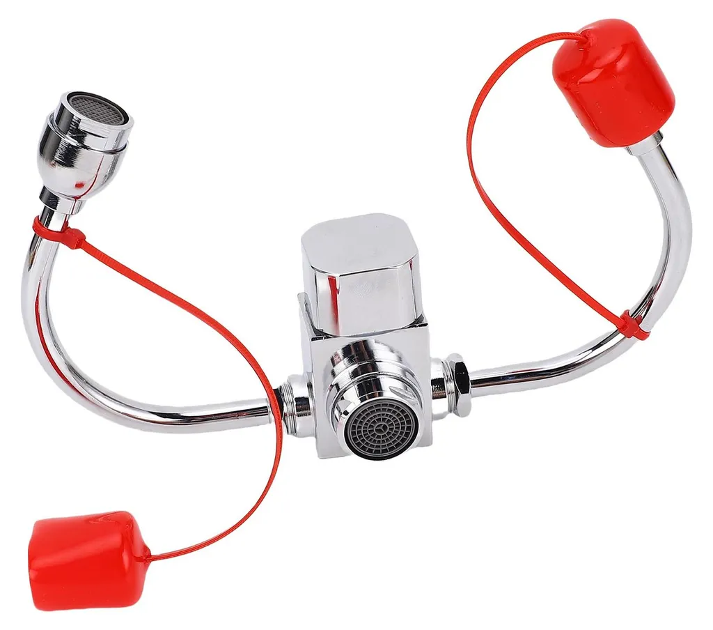 Kit lave-œil d'urgence pour robinet : solution de sécurité rapide - 6
